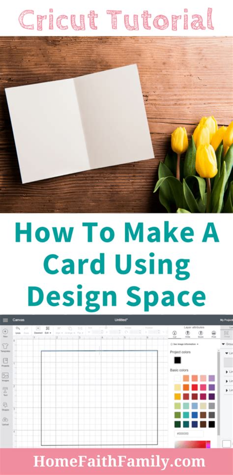 Cricut Tutorial How To Make A Card Using Design Space Cricut Tutorials Cricut Birthday Cards