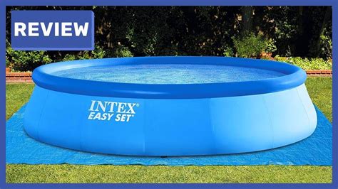 Intex 15 X 48 Easy Set Pool Review 🌊 Youtube
