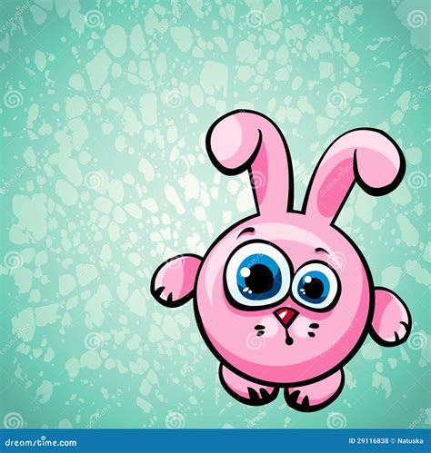 Cartoon Pink Bunny Royalty Free Stock Photos Image 29116838
