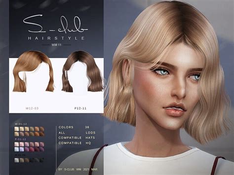 Long Hair In The Wind 20211 By S Club Wm At Tsr Sims 4 Updates