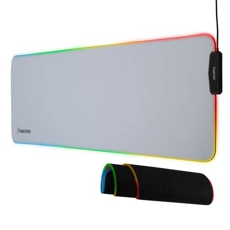 Insten Rgb Mouse Pad Gaming Xxl Extended Led Soft Cloth With 4 Usb