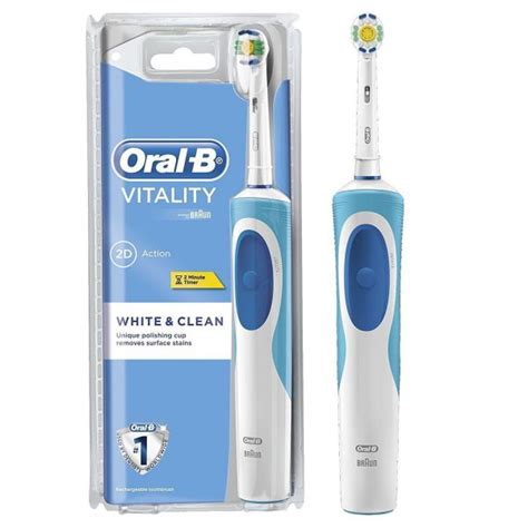 Braun Oral B Vitality White And Clean Electric Rechargeable Power