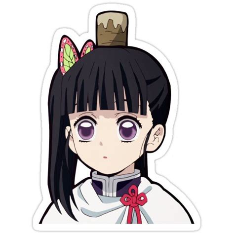 Demon Slayer Tsuyuri Kanao With Cup Sticker By Sweety24girl In 2021