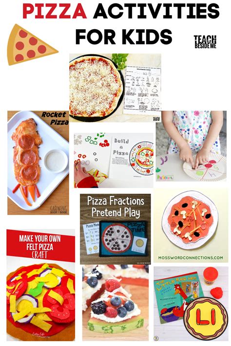 Pizza Themed Activities For Kids Teach Beside Me