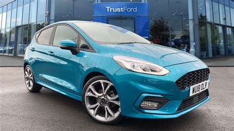 Ford Fiesta 2018 Blue Wave £12000 Bristol Cribbs Causeway