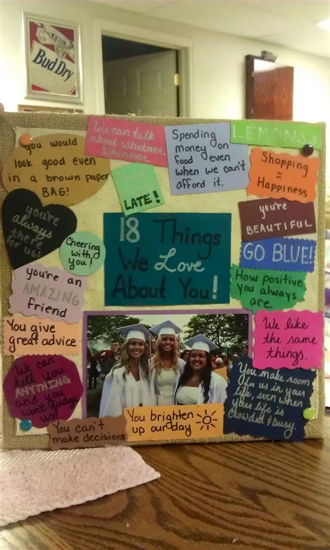 #gift_ideas_for_bestfriend #18_gifts_for_her #gift_ideas_for_girlfriend #18 gifts_on_18th_birthday #gift_ideas #diy. Me and my best friend made this for our best friends 18th ...