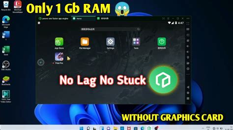 1 Gb Ram Pc 💯 Without Graphics Card Best Emulator For Low End Pc