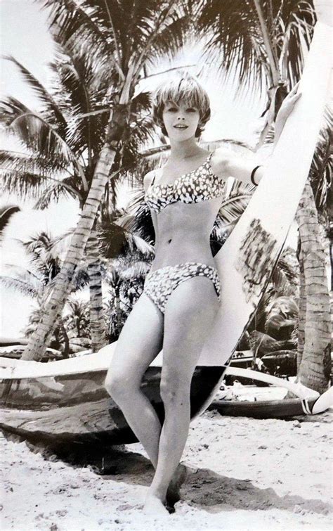 Jill Haworth Star Of It High Neck Bikinis Vintage Swimwear Brigitte Bardot