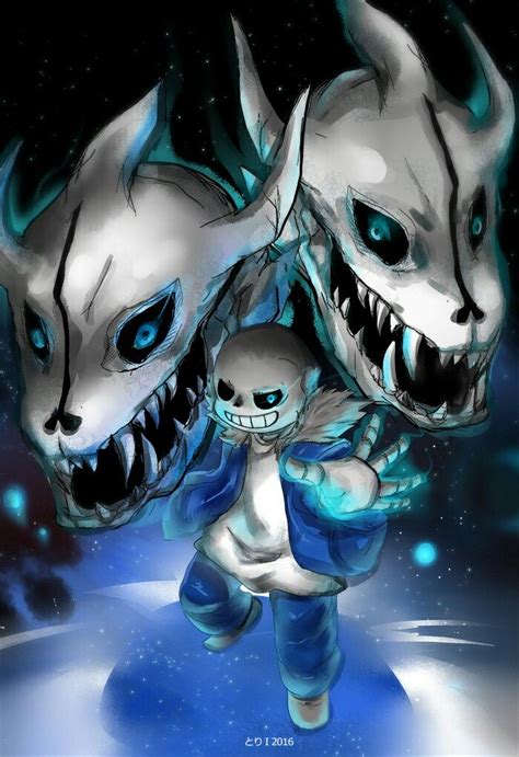 Sans Gaster Blaster Wallpaper Undertale Fanart Undertale Sans Art