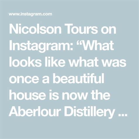 Nicolson Tours On Instagram What Looks Like What Was Once A Beautiful