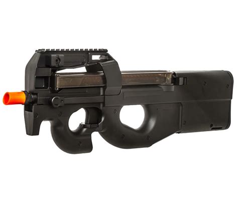 Fn Herstel Licensed P90 Electric Rifle With Triple Rail By Cybergun