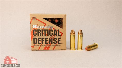 Hornady Critical Defense 38 Special P 110gr Ftx Review