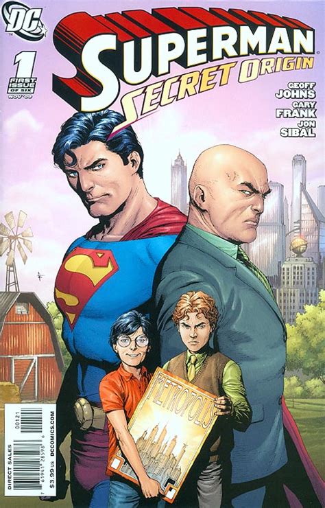 Superman Secret Origin 1 110 Ratio Variant Gary Frank Comic