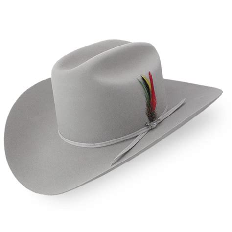 Stetson 10x Rancher Beaver Felt Hat Mist Grey Rr Western Wear