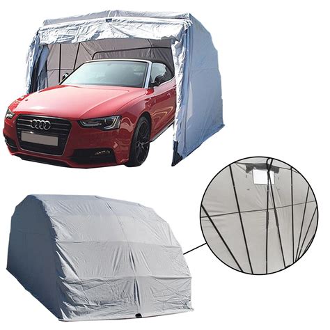 Waterproof Garage Folding Heated Fabric Auto Shelter Body Car Covers