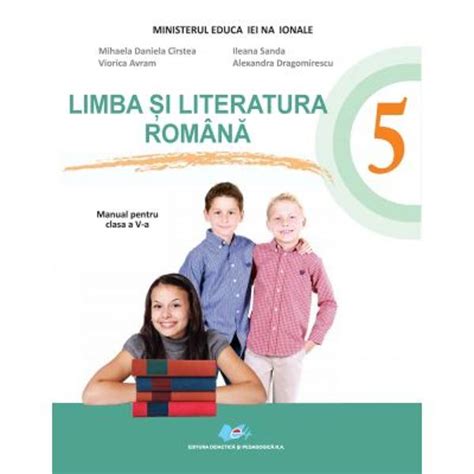 Manual Limba Si Literatura Romana Clasa A V A Editia2019 Mihaela