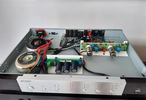 Dac Advance Acoustic Mdx 600 Dołożony Stopień Lampowy Ecc 88 Dac