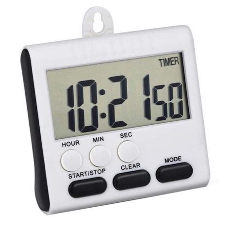 Loskii Kc 11 Big Screen Magnetic Alarm Digital Kitchen Timer 24 Hours