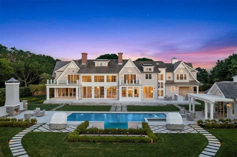 Newly Built Hamptons Mansion With 8 Foot Tall Tv Hits Market For 35m