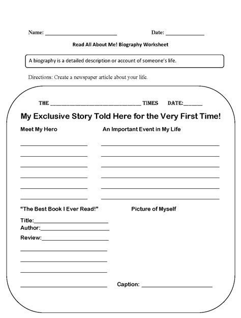 A common theme that teachers start very early (preschool and kindergarten) is teaching a unit entitled all about me. 16 Best Images of Prepositions Worksheets For Grade 1 ...