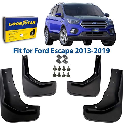 Goodyear Mud Flaps For Ford Escape 2013 2019 Pair Heavy