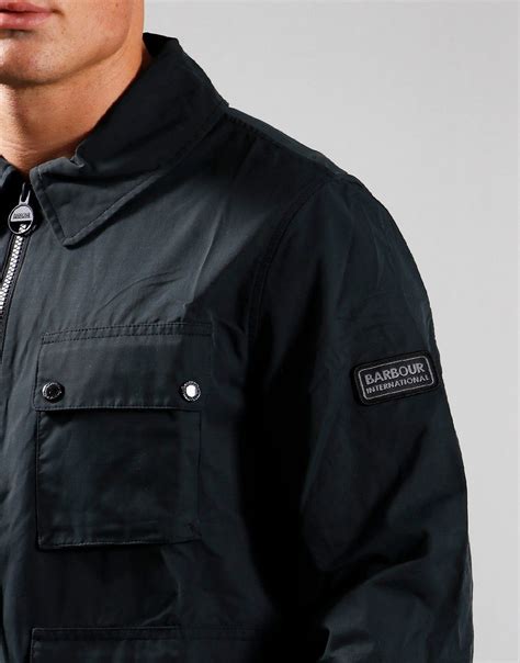 Barbour International Mech A7 Jacket Black Terraces Menswear