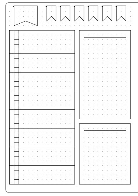 Printable Bullet Journal Templates