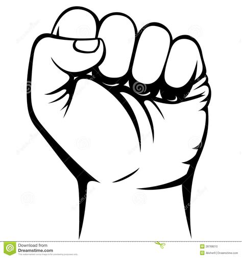 Clenched Fist Symbol Clipart Best
