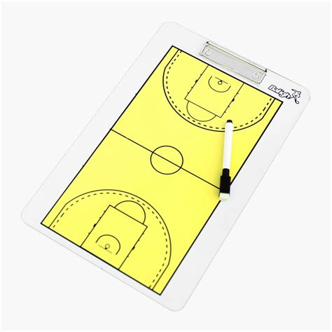 Basketball Coaches Strategy And Tactic Board 143 X 91 X 06 Inches