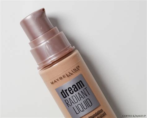 Maybelline Dream Radiant Liquid Foundation Review Coffee And Makeup