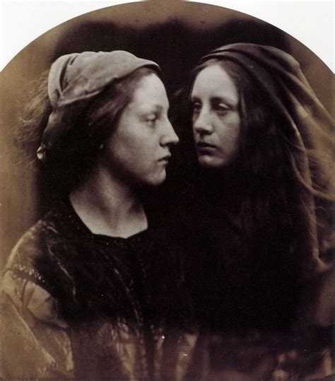 The Dialogue By Julia Margaret Cameron Categoryjulia Margaret