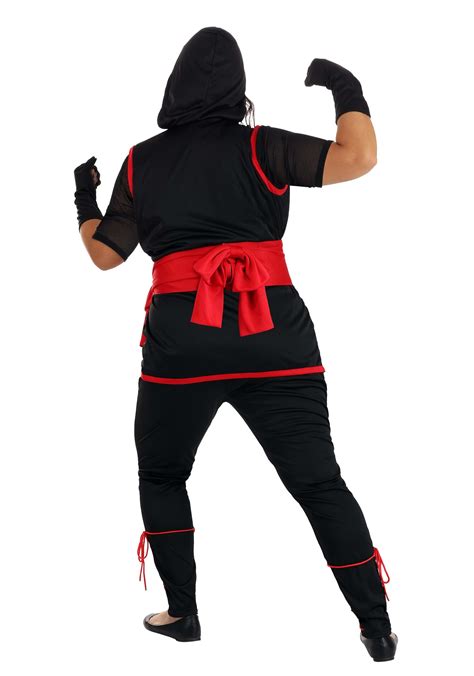 Stealth Plus Size Ninja Costume