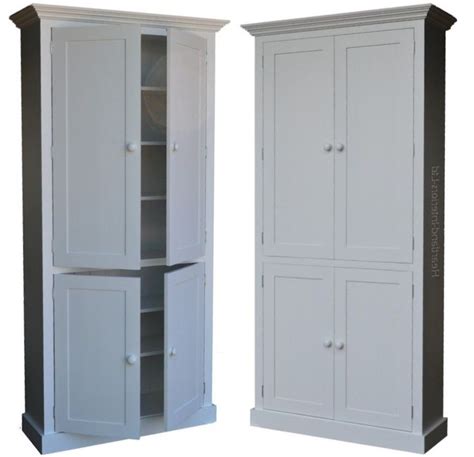 Shop by department, purchase cars, fashion apparel, collectibles, sporting goods, cameras, baby items, and everything else on ebay, the world's online marketplace. Details about Traditional 7ft Tall 4 Door Painted Pine Pantry-Linen-Larder-Kitchen Cupboard ...