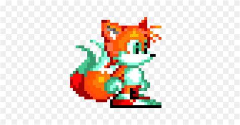 Sonic Mania Tails Pixel Art Maker Sonic Mania Logo Png Flyclipart
