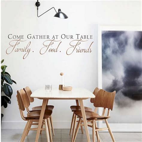8 Most Inspiring Dining Room Wall Decal Ideas That You Need To Copy