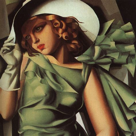 Woman Art Deco Painter