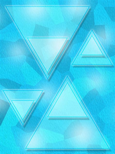Gradient Blue Triangle Background Gradual Change Blue Background