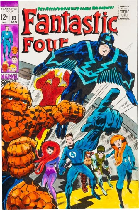 Fantastic Four 82 Colors Jack Kirby Tribute By Steve Rude 20102011
