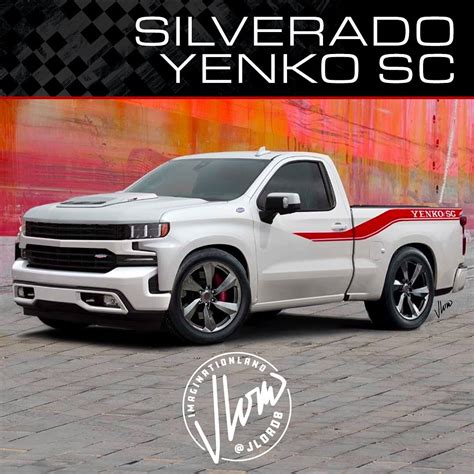 Virtual Two Door Chevrolet Silverado Yenko Sc Looks Like A 1100 Hp