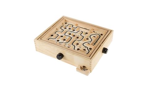 Hey Play Labyrinth Wooden Maze Game Groupon