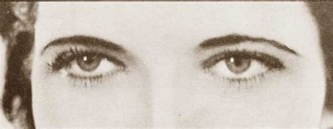 Vintage Makeup School Eyebrow Tests 1932 Glamour Daze