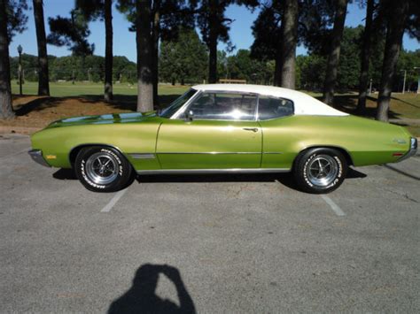 Buick Skylark Coupe 1971 Green For Sale 44371g113995 1971 Buick