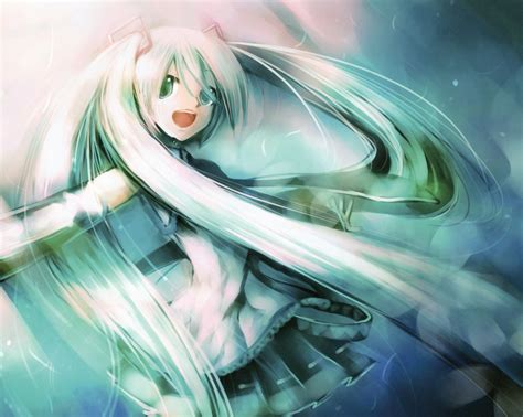 Download Hatsune Miku Anime Vocaloid 4k Ultra Hd Wallpaper By Kei