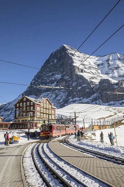 Eiger Mountain From Kleine Scheidegg Jungfrau Region