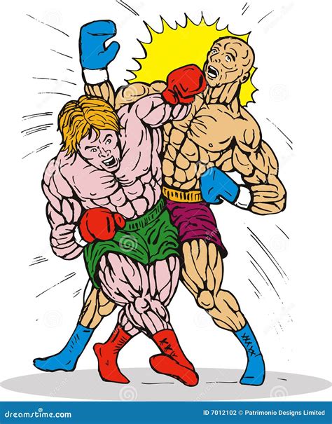 Boxer Knockout Punch Stock Illustration Illustration Of Olympics 7012102