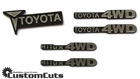 Toyota Hilux Emblems Customcuts
