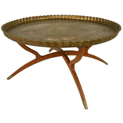 Free delivery and returns on ebay plus items for plus members. Vintage Mamluk Style Persian Brass Tray Table at 1stdibs