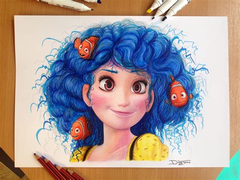 Dory Color Pencil Drawing By Atomiccircus On Deviantart