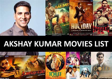 Akshay Kumar Movies List Akshay Kumar Blockbuster Movies List
