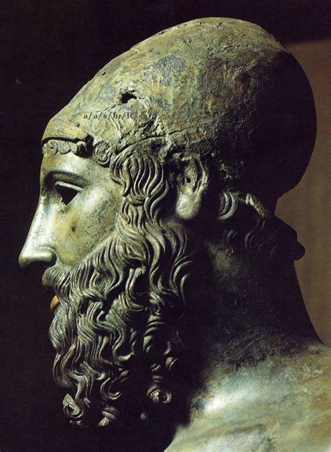 Bronze Head Of Riace Warrior B C Bce Dido Of Carthage